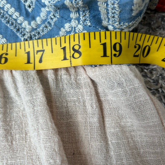 THML Like New 100% Cotton Coastal Spring Summer Top size Medium - Picture 7 of 12